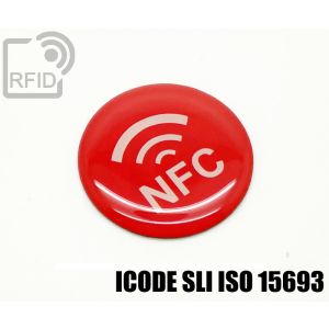 ES31C11 Etichette 30 mm diam. RFID resina NFC ICode SLI iso 15693 small