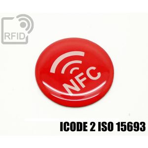 ES31C51 Etichette 30 mm diam. RFID resina ICode 2 iso 15693 small