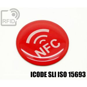 ES35C11 Etichette 35 mm diam. RFID resina NFC ICode SLI iso 15693 small