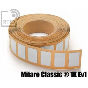 ES37C08 Etichette 35 x 18 mm RFID antimetallo Mifare Classic ® 1K Ev1 small