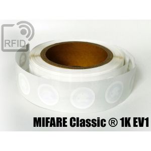ET02C08 RFID labels diam. 30 mm Mifare Classic ® 1K Ev1 small