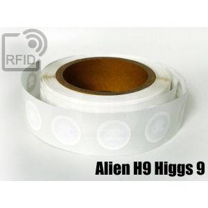 ET02C63 RFID labels diam. 30 mm Alien H9 Higgs 9 small