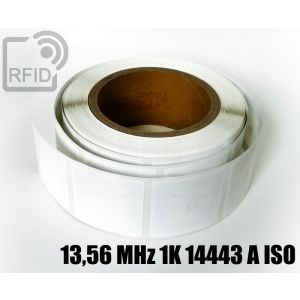 ET03C23 Étiquettes RFID 50 x 50 mm 13,56 MHz 1K 14443 A iso small