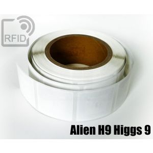 ET03C63 RFID Labels 50 x 50 mm Alien H9 Higgs 9 small