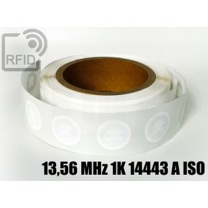 ET04C23 Etiquettes RFID Diamètre 25 mm 13,56 MHz 1K 14443 A iso small