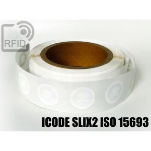 ET04C85 RFID labels diam. 25 mm NFC ICode SLIX2 iso 15693 small
