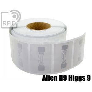 ET13C63 RFID Labels 85 x 54 mm Alien H9 Higgs 9 small
