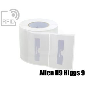 ET14C63 RFID Labels 130 x 80 mm Alien H9 Higgs 9 small