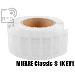 ET17C08 RFID Labels 50 x 25 mm Mifare Classic ® 1K Ev1 small