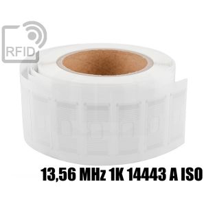 ET17C23 Étiquettes RFID 50 x 25 mm 13,56 MHz 1K 14443 A iso small