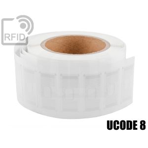 ET17C39 RFID Labels 50 x 25 mm UCode 8 U8 small