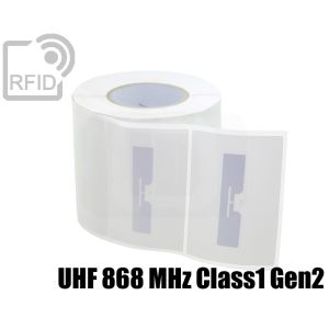 ET20C81 RFID Labels 120 x 30 mm UHF 868 MHz Class1 Gen2 small