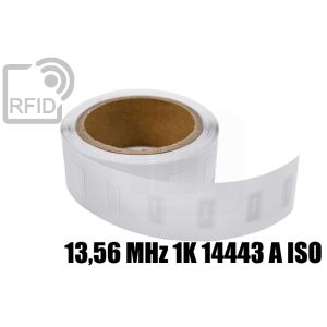 ET22C23 Étiquettes RFID 12 x 21 mm 13,56 MHz 1K 14443 A iso small