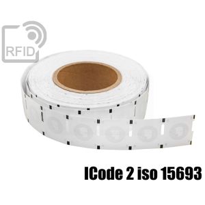 ET24C51 Etichette 25 x 25 mm RFID ICode 2 iso 15693 small