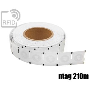 ET24C78 RFID Labels 25 x 25 mm NFC ntag 210m small