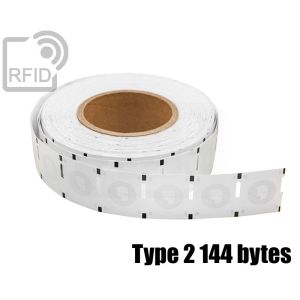 ET24C93 RFID Labels 25 x 25 mm NFC Type 2 144 bytes small