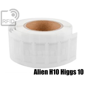 ET27C64 RFID Labels 45 x 20 mm Alien H10 Higgs 10 small