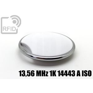 KB02C23 Circular wireless keyfob 13,56 MHz 1K 14443 A iso small