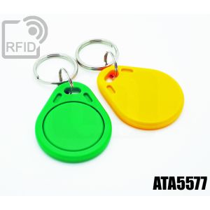 KY01C41 Flat RFID tag keyfob ATA5577 small