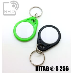 KY02C43 Portachiavi RFID piatto bicolore Hitag ® S 256 small