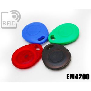 KY03C02 Portachiavi tag RFID bombato EM4200 small