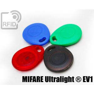 KY03C46 Portachiavi tag RFID bombato NFC Mifare Ultralight ® EV1 small