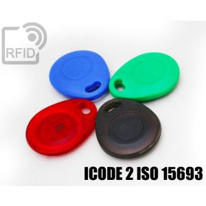 KY03C51 Portachiavi tag RFID bombato ICode 2 iso 15693 small