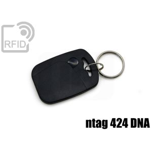 KY07C88 Portachiavi tag RFID abs NFC ntag 424 DNA small
