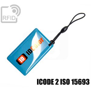 KY10C51 Portachiavi RFID large ICode 2 iso 15693 small