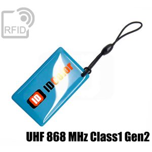 KY10C81 Large RFID keyfob UHF 868 MHz Class1 Gen2 small