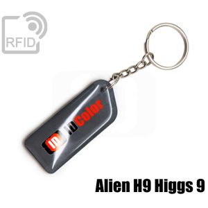 KY11C63 Portachiavi tag RFID slim Alien H9 Higgs 9 small