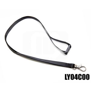 LY04C00 Shoulder strap lanyard with metal clip small