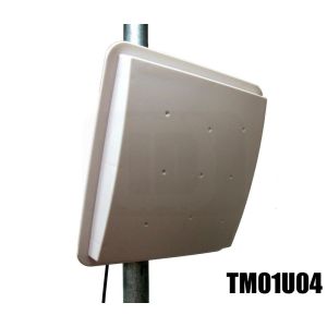 TM01U04 UHF reader with 6m Mid Range outdoor antenna small