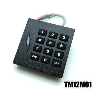 TM12M01 IP64 RFID 13.56MHz MIFARE pin-pad access control reader small