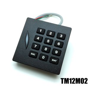 TM12M02 IP64 RFID 125KHz pin-pad access control reader small