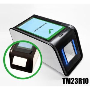 TM23R10 Desktop QR code reader with printer small