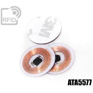 TR01C41 Discos adhesivos RFID transparentes ATA5577 small