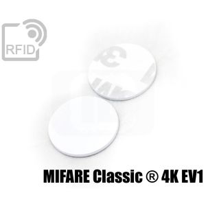 TR02C09 Discos adhesivos RFID de PVC Mifare Classic ® 4K Ev1 small
