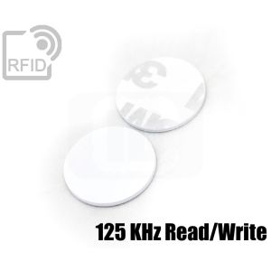 TR02C18 Discos adhesivos RFID de PVC 125 KHz Read/Write small