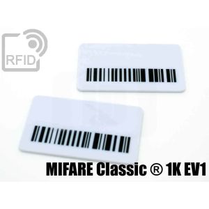 TR04C08 Etiquetas RFID rectangulares Mifare Classic ® 1K Ev1 small