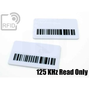 TR04C19 Etiquetas RFID rectangulares 125 KHz Read Only small