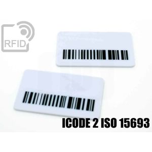 TR04C51 Etiquetas RFID rectangulares ICode 2 iso 15693 small