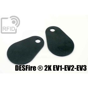 TR05C44 Etiqueta RFID de fibra de vidrio NFC Desfire ® 2K EV1-EV2-EV3 small