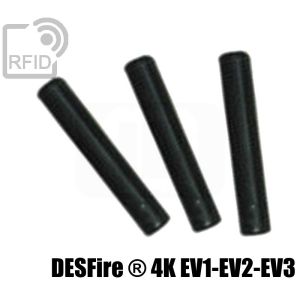 TR08C10 tubos de etiquetas RFID NFC Desfire ® 4K Ev1-Ev2-Ev3 small