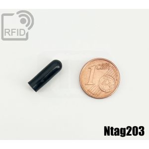 TR08C35 RFID-Tag-Röhren NFC Ntag203 small
