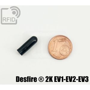 TR08C44 RFID-Tag-Röhren NFC Desfire ® 2K EV1-EV2-EV3 small