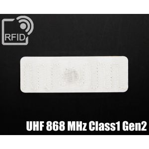 TR25C81 Etiqueta RFID para lavandería UHF 868 MHz Class1 Gen2 small