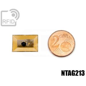 TR26C67 Etiqueta RFID de película 12 x 18 mm NFC ntag213 small