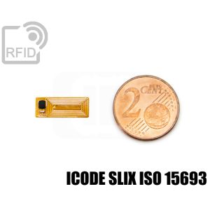 TR27C53 Etiqueta de película RFID 6 x 15 mm ICode SLIX iso 15693 small