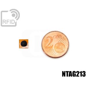TR29C67 Etiqueta de película RFID pequeña 5 x 5 mm NFC ntag213 small